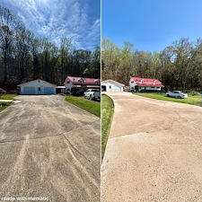 Antique-house-wash-and-driveway-cleaning-in-Dunlap-Tn 0