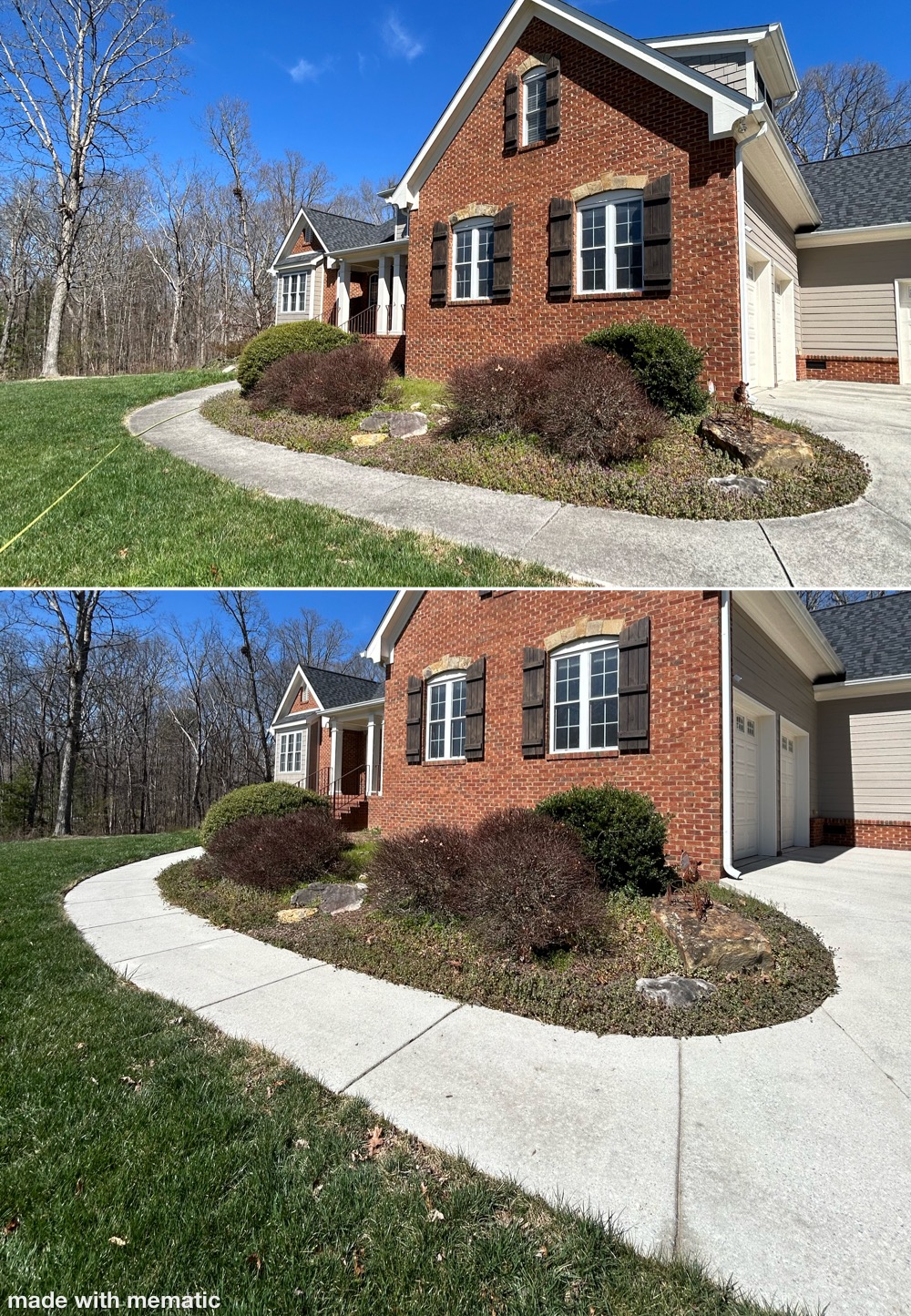 Driveway Cleaning on Signal Mountain