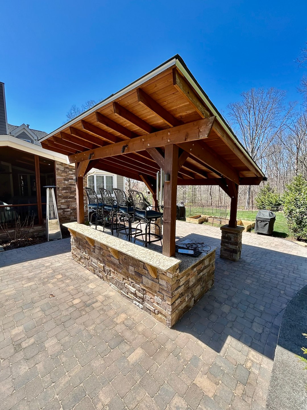 Paver Patio Clean, Sand, and Seal on Signal Mountain, TN
